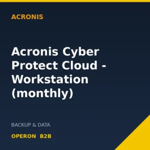 Acronis Cyber Protect Cloud - Workstation (monthly) — Operon B2B