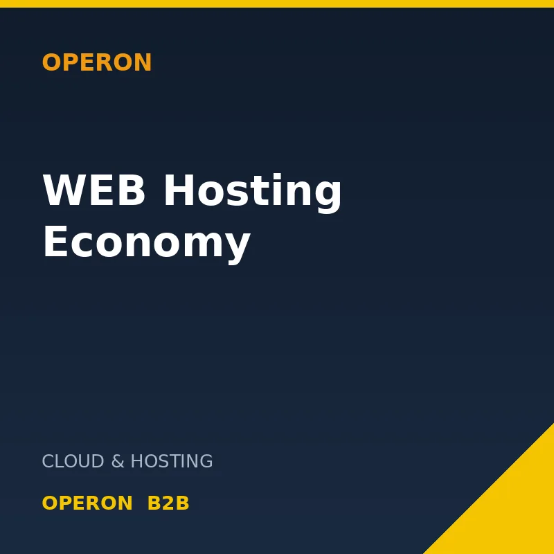 WEB Hosting Economy — Operon B2B
