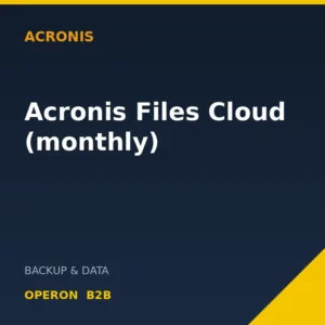 Acronis Files Cloud (monthly) — Operon B2B
