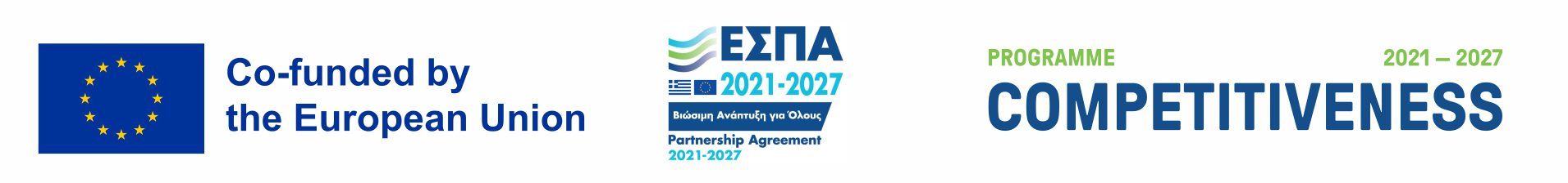 NSRF 2021-2027 - Competitiveness Programme - Co-funded by the European Union